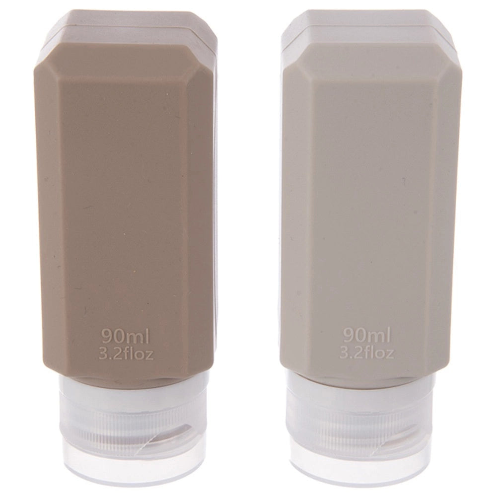 Silicone Travel Bottles Set with Case – 5 pcs