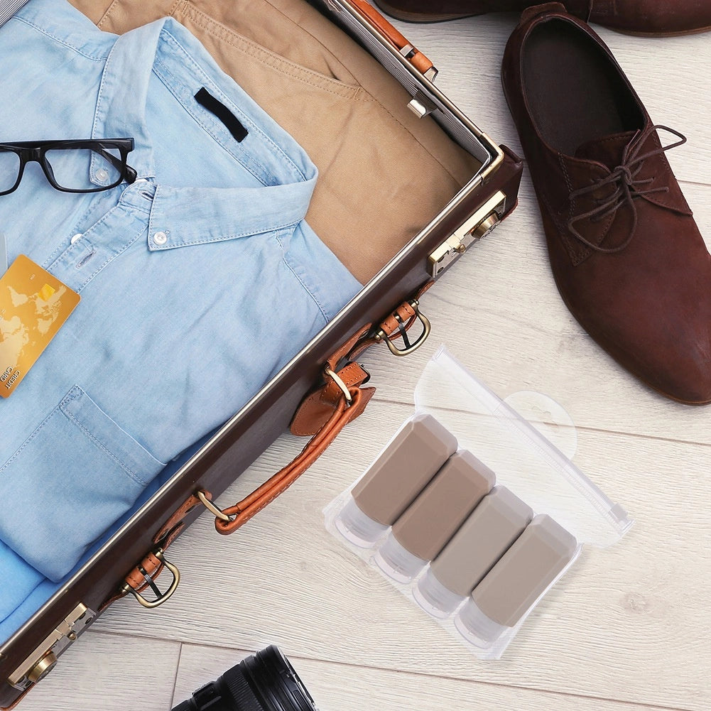 Silicone Travel Bottles Set with Case – 5 pcs