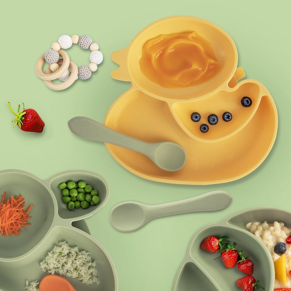 Silicone baby spoon 14 cm