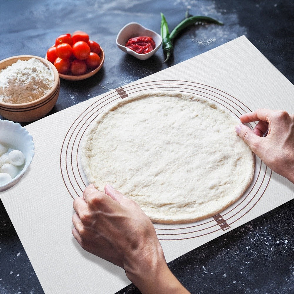 Silicone baking mat - Minimal flour, easy storage