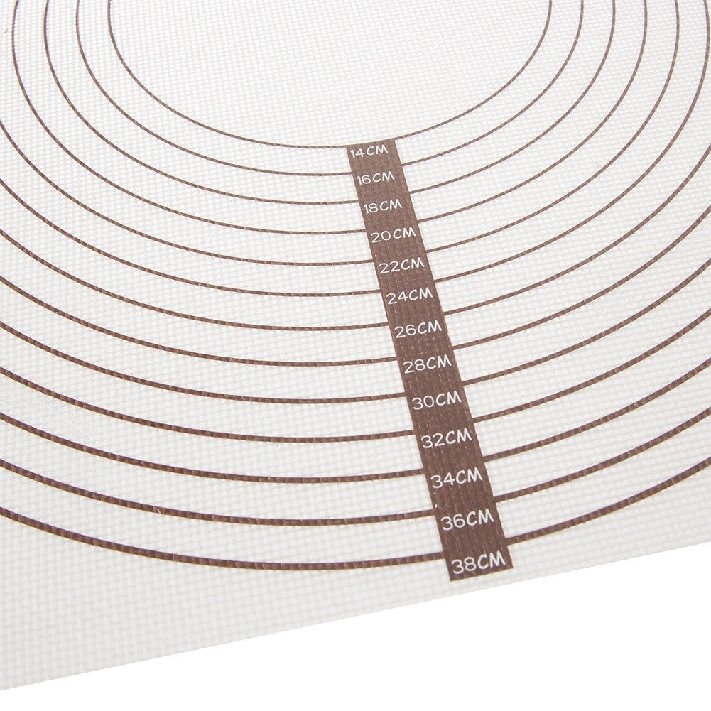 Silicone baking mat - Minimal flour, easy storage