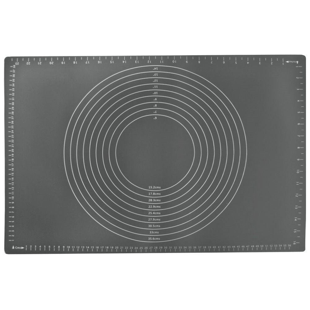 Silicone baking mat: Minimal flour, easy storage