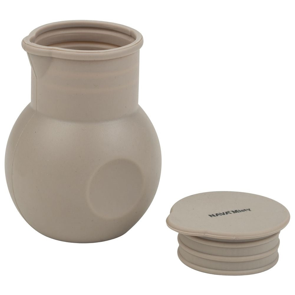 Silicone container with lid for melting in microwave
