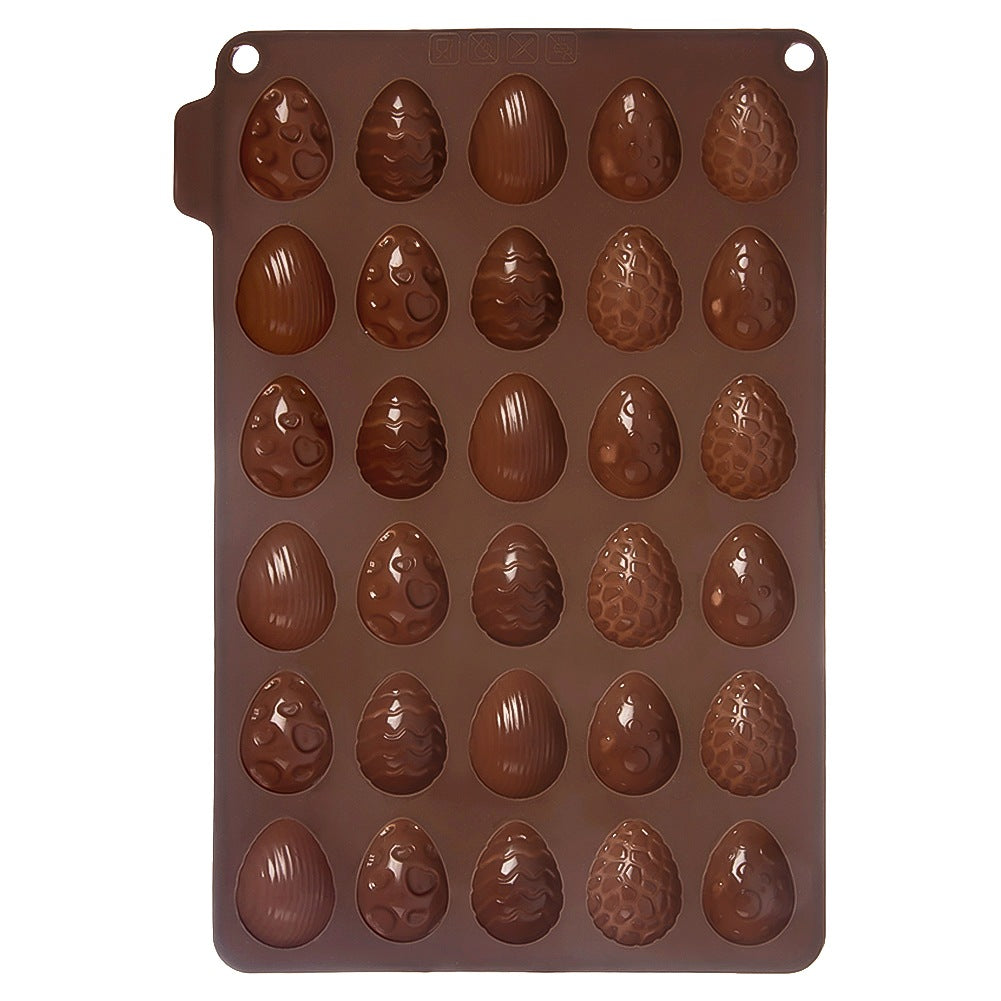 Silicone cookie and praline mold, eggs, SILLINIE