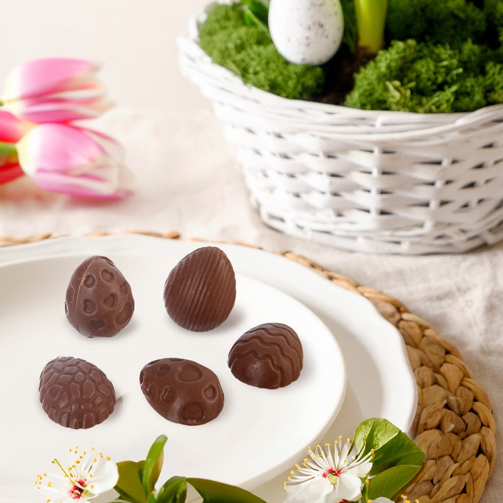 Silicone cookie and praline mold, eggs, SILLINIE