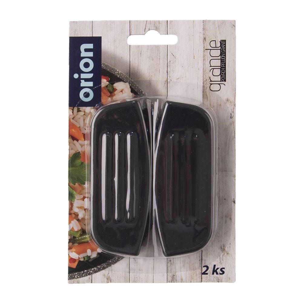 Silicone cover for pot and pan handles, protects against heat