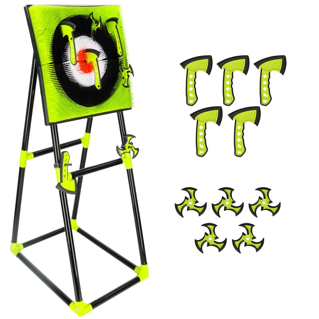 Silicone dartboard axe target for children