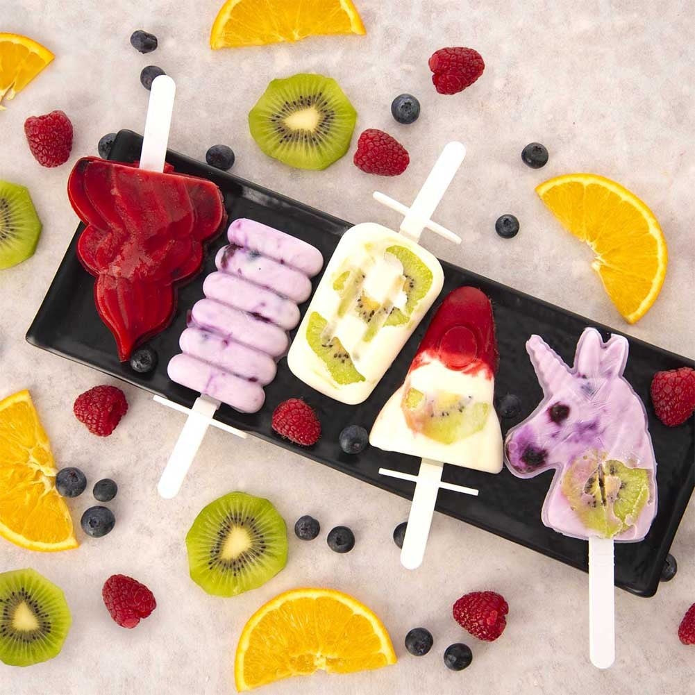 Silicone ice cream mold