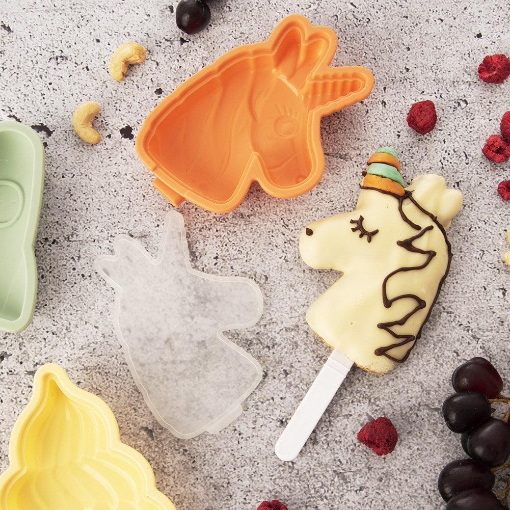 Silicone ice cream mold