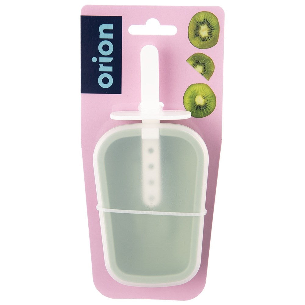 Silicone ice cream mold with lid