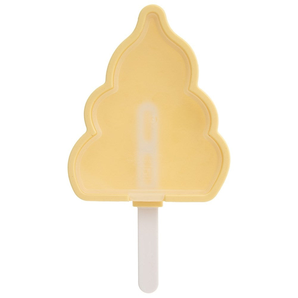 Silicone ice cream mold with lid