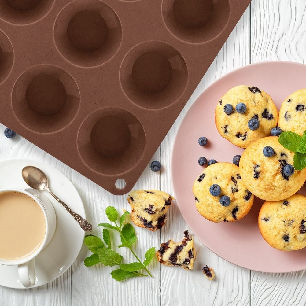 Silicone mold: Bake 20 Muffins Easily and Smudge-free