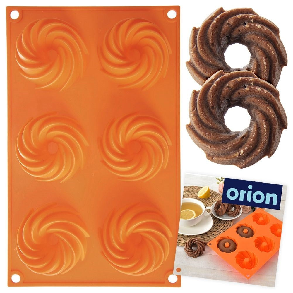 Silicone mold: Flexible, durable for muffin baking