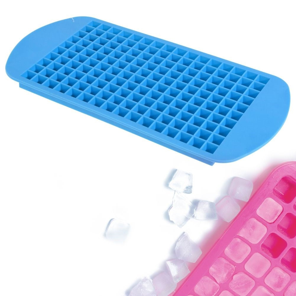 Silicone mold for 160 small ice cubes - water or juice