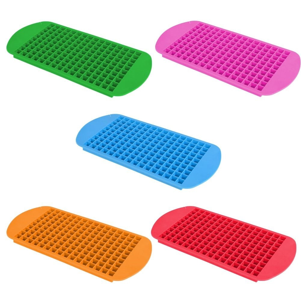 Silicone mold for 160 small ice cubes - water or juice
