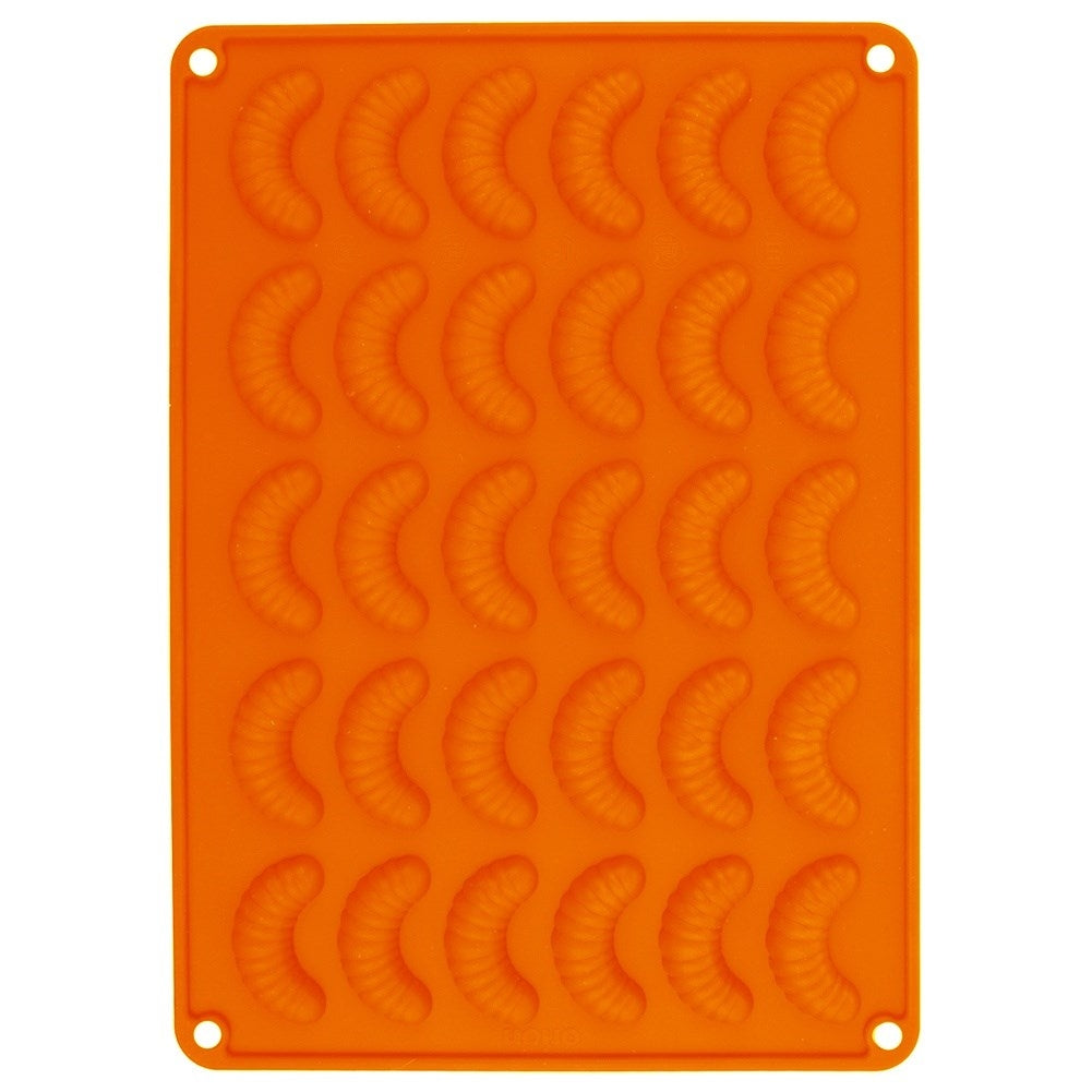 Silicone mold for 30 perfect croissants and cakes