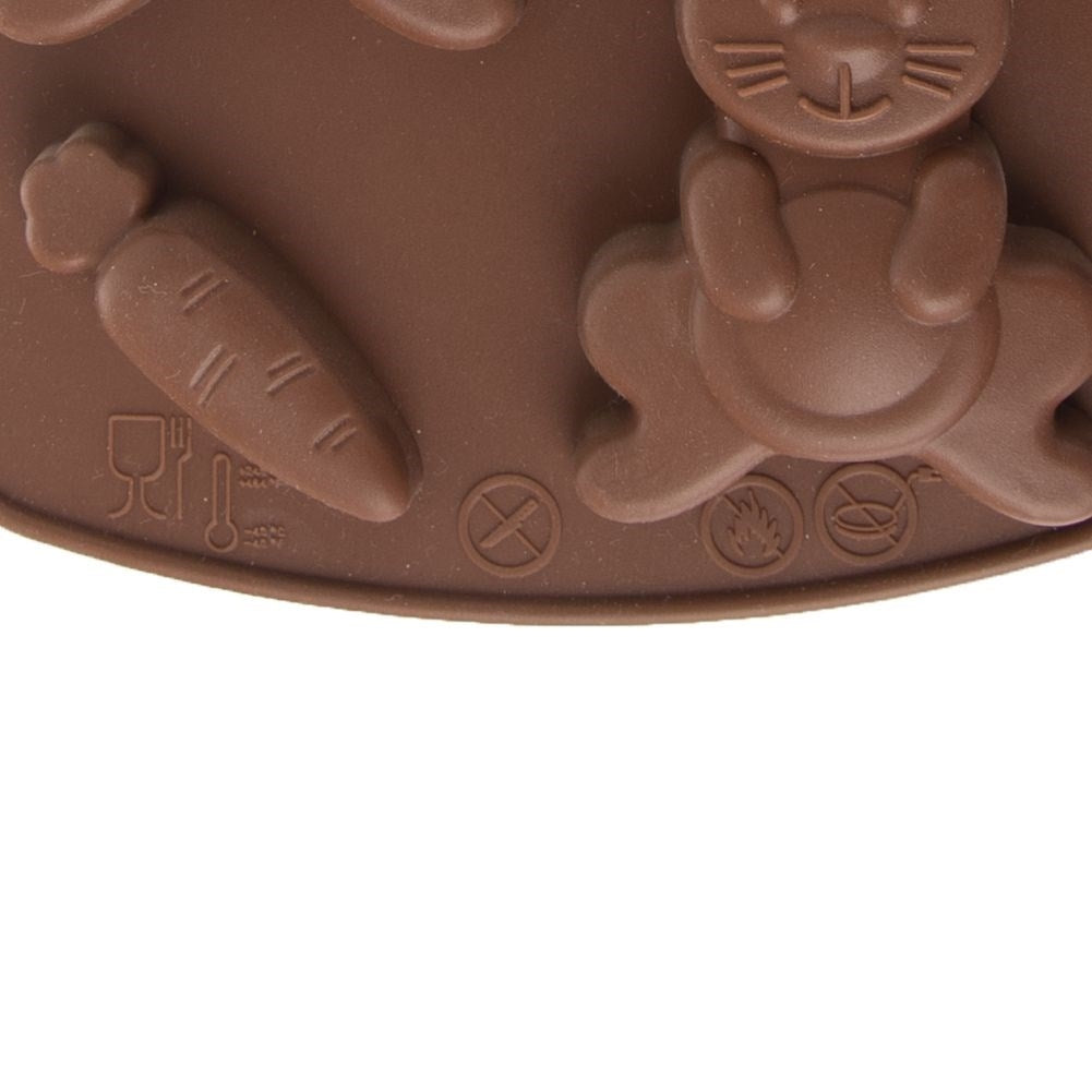 Silicone mold for Easter bunny cookies - Create 5 Easter sweets easily