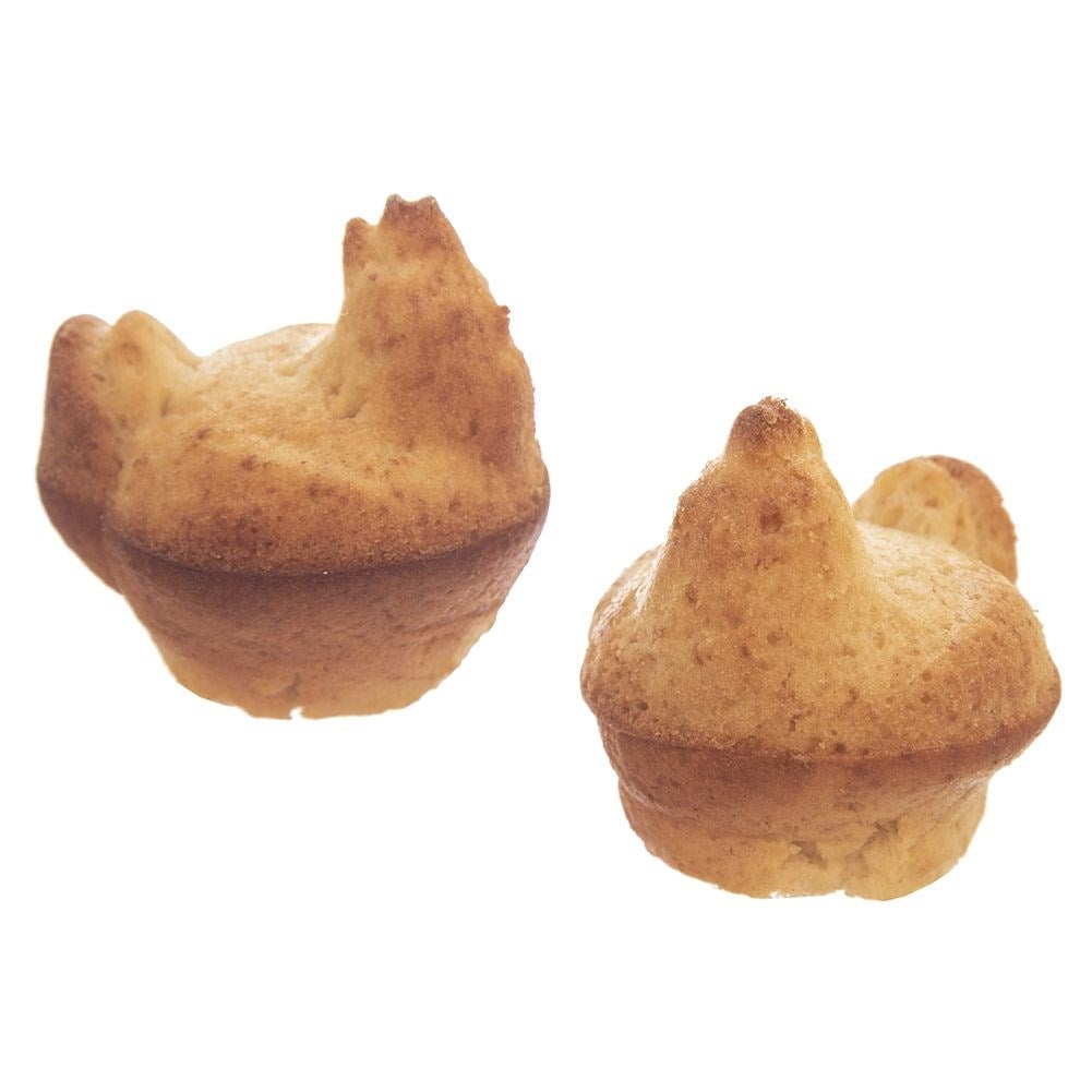 Silicone mold for baking chickens: muffins, cookies, chocolate
