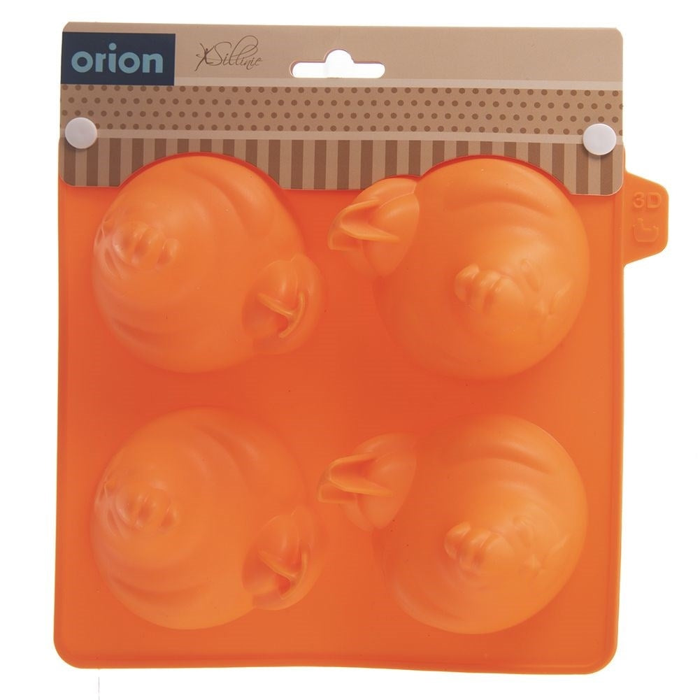 Silicone mold for baking chickens: muffins, cookies, chocolate