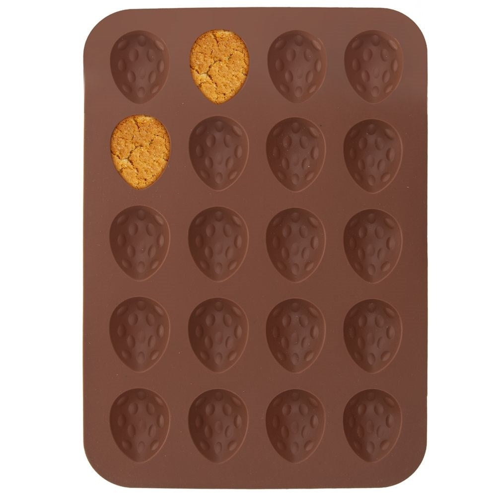 Silicone mold for brittle nuts - Light, flexible, durable