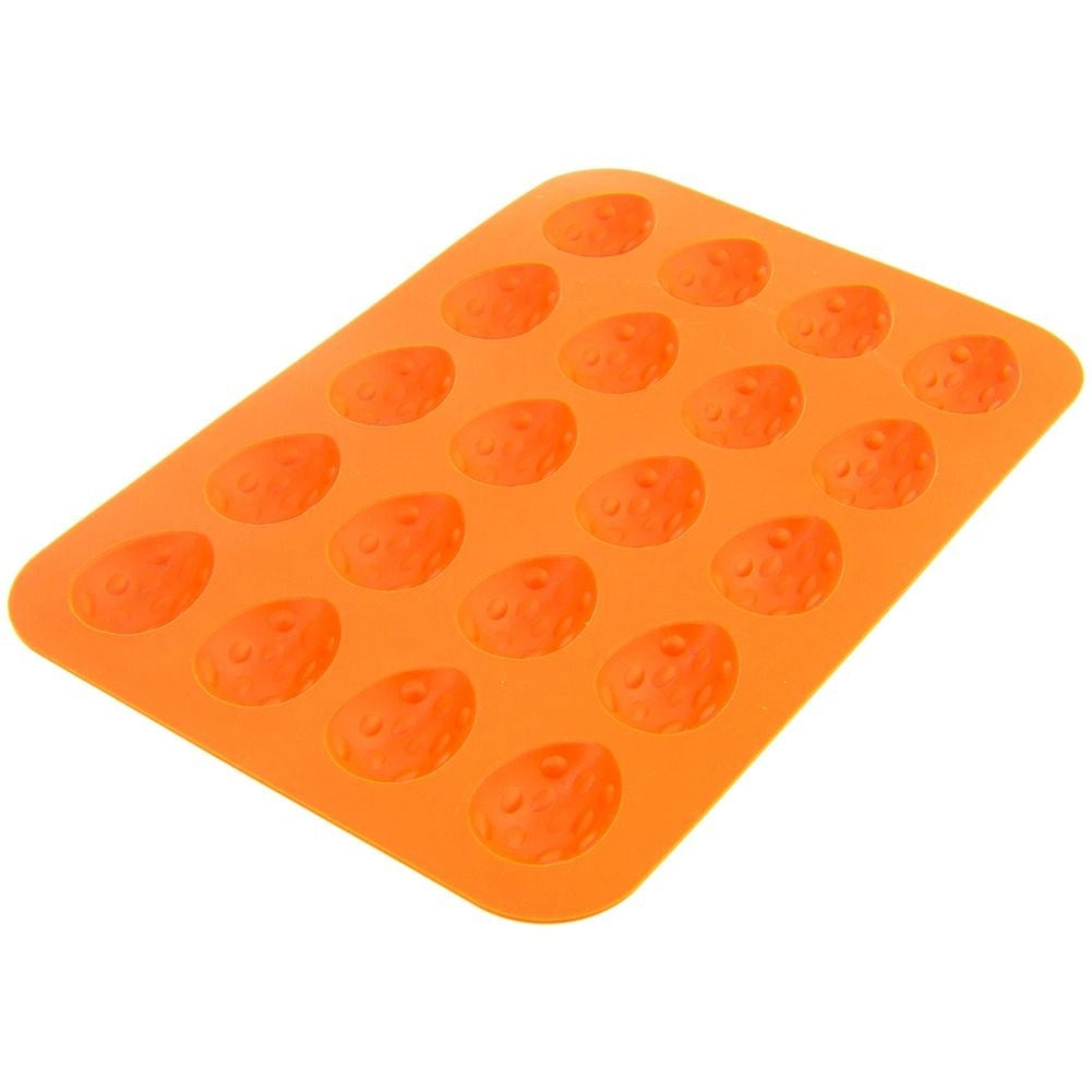 Silicone mold for brittle nut-shaped cookies - flexible and durable