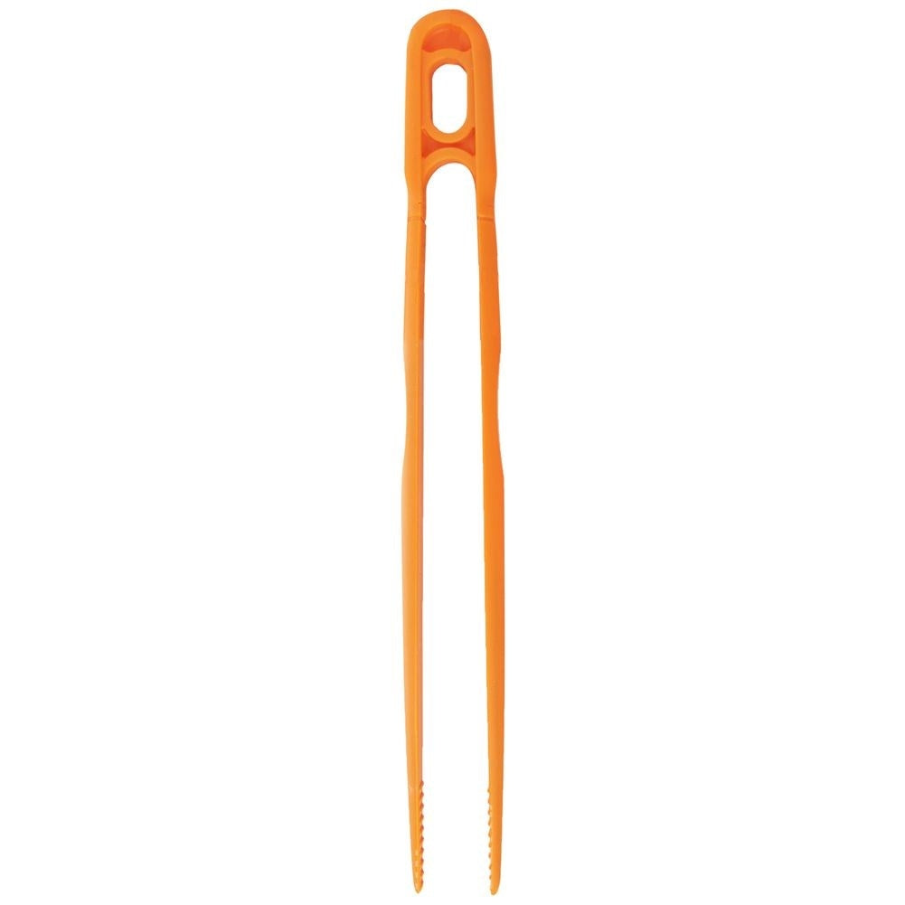 Silicone tongs: Gentle on the frying pan, dishwasher safe