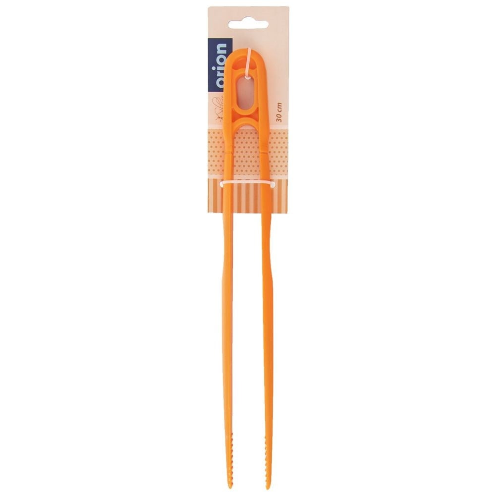 Silicone tongs: Gentle on the frying pan, dishwasher safe