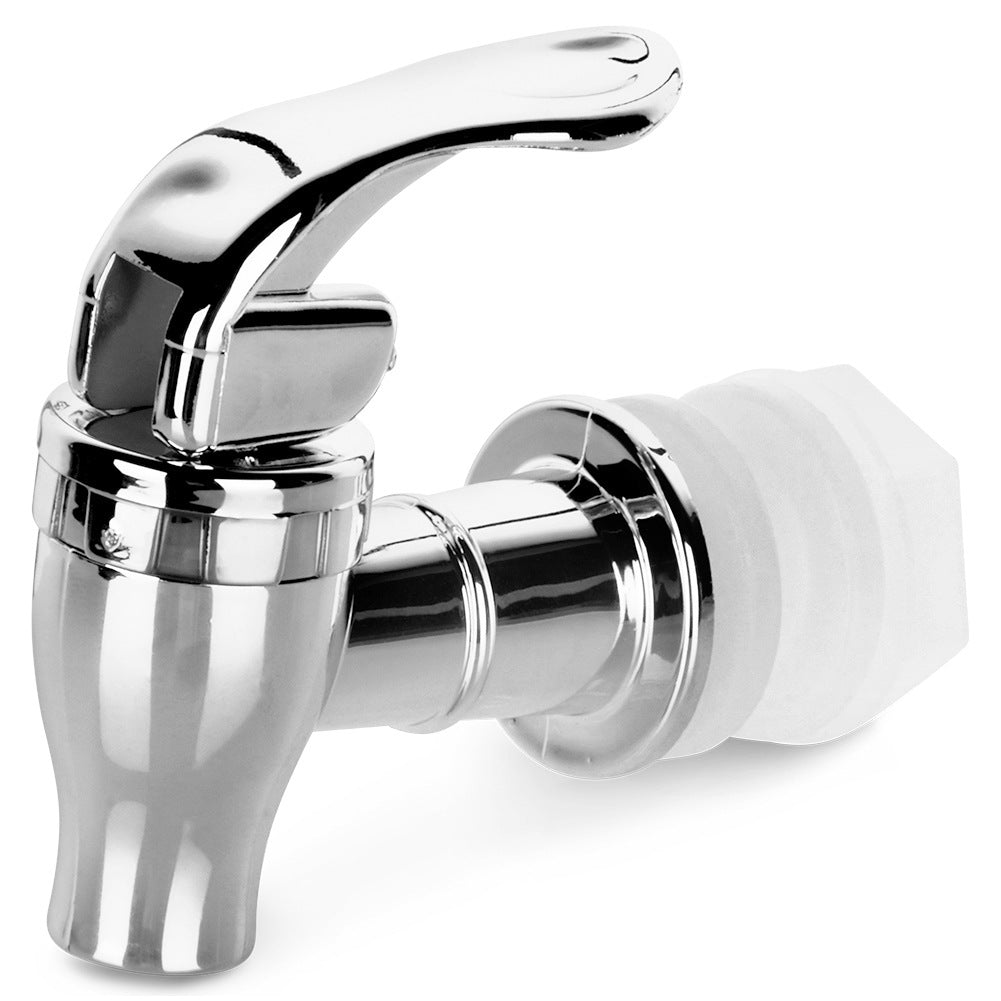 Silver Drinks Jar Tap