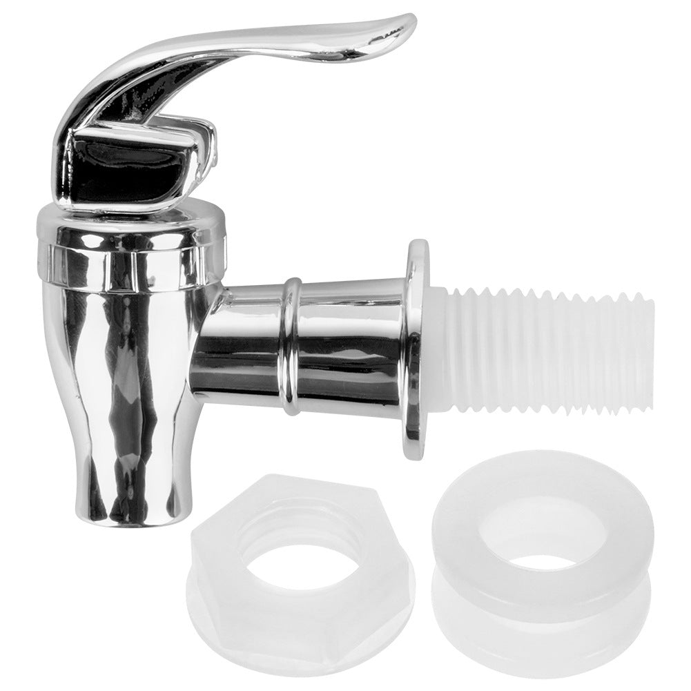 Silver Drinks Jar Tap