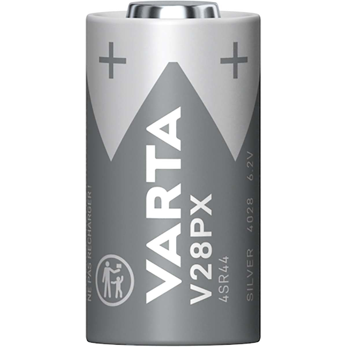 Silver-Oxide battery 4SR44 6.2 V 145 mAh 1-Blister