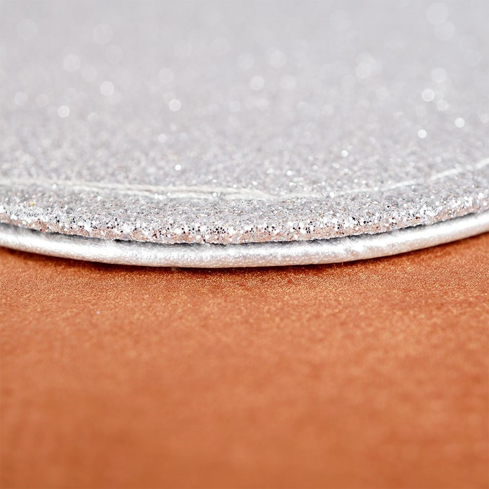 Silver cup coasters 10 cm 4 pcs.