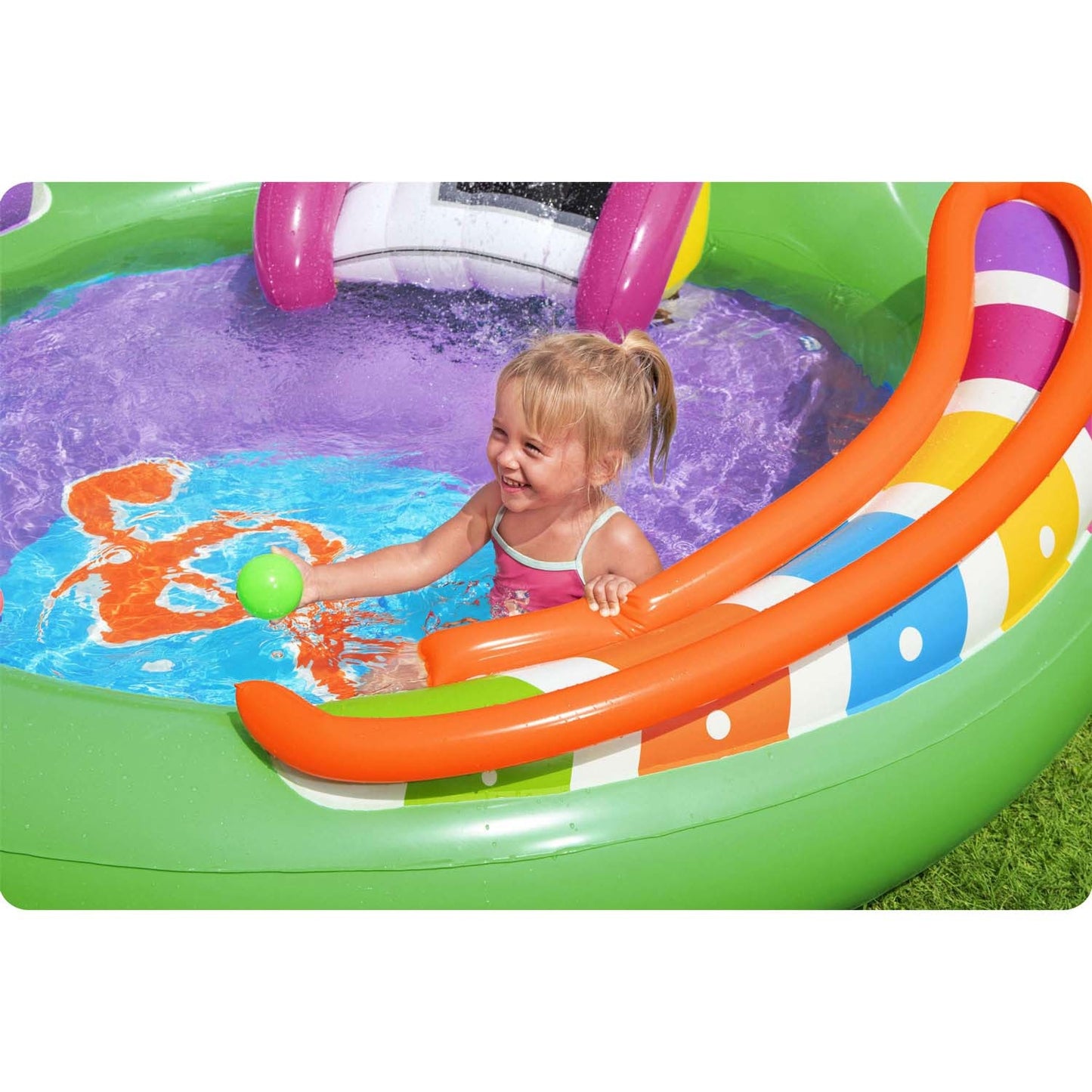 Sing 'N splash inflatable playground 295 x 190 x 137 cm Bestway 53117