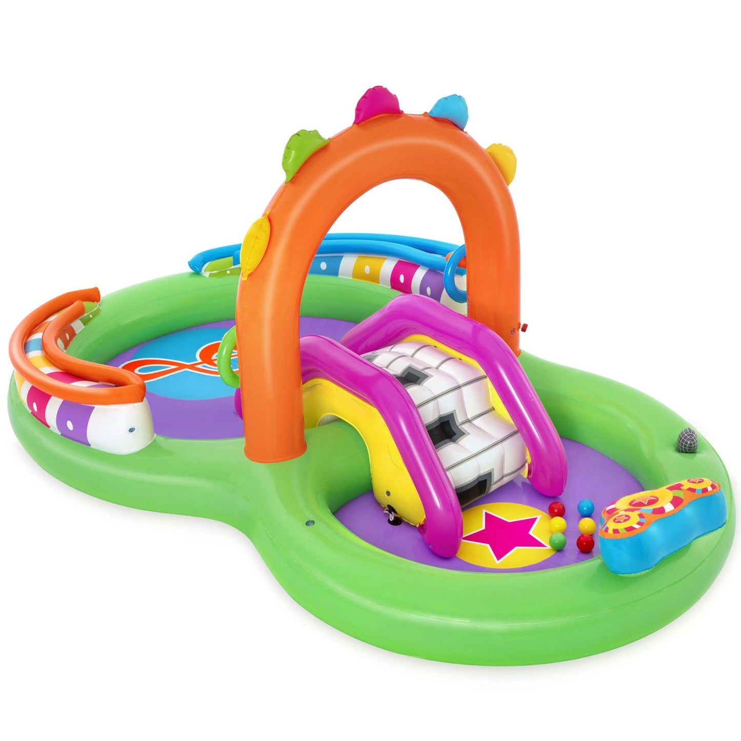 Sing 'N splash inflatable playground 295 x 190 x 137 cm Bestway 53117