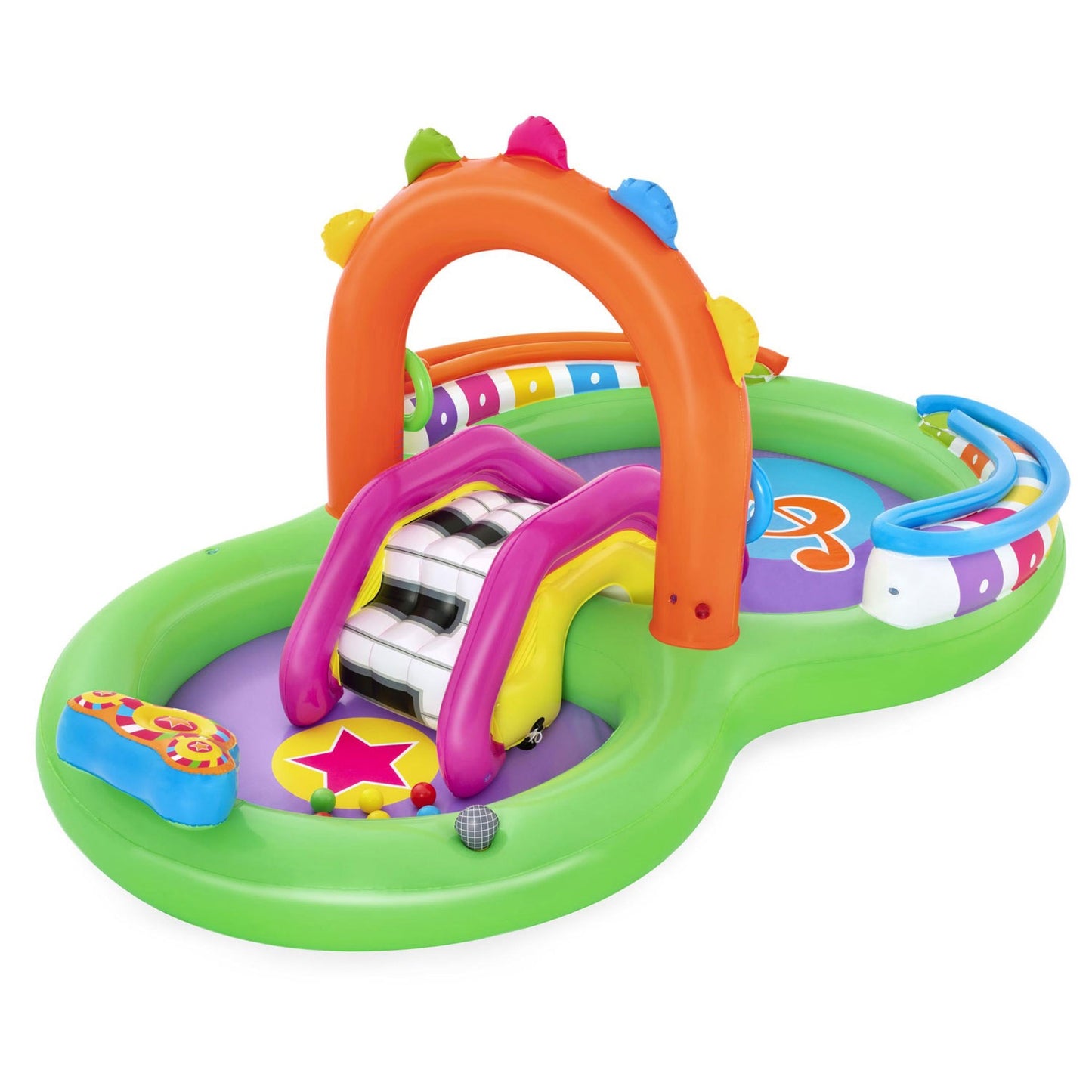 Sing 'N splash inflatable playground 295 x 190 x 137 cm Bestway 53117