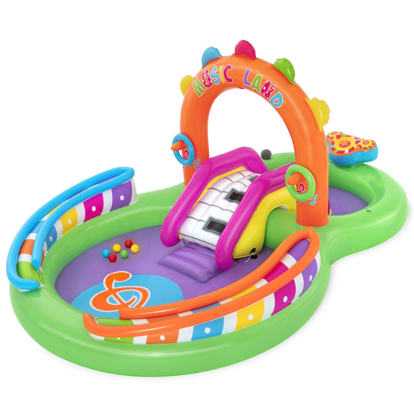 Sing 'N splash inflatable playground 295 x 190 x 137 cm Bestway 53117