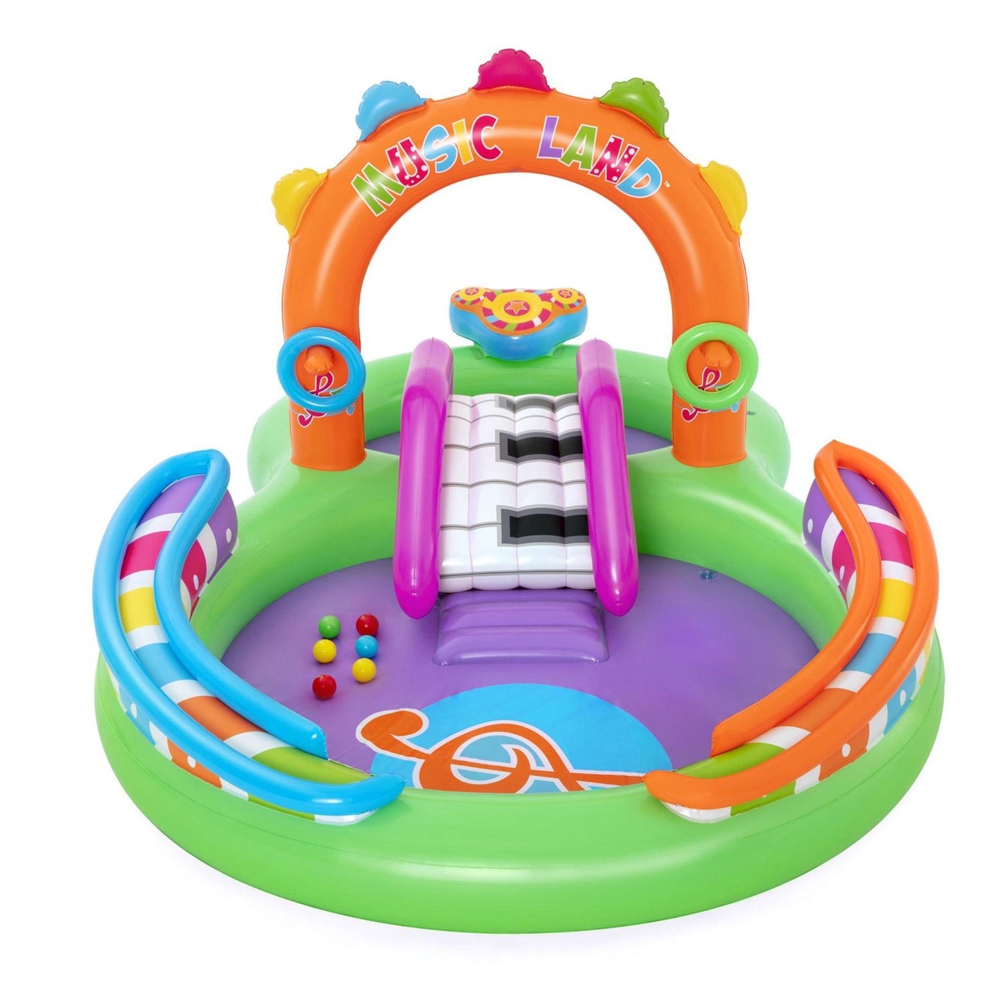 Sing 'N splash inflatable playground 295 x 190 x 137 cm Bestway 53117