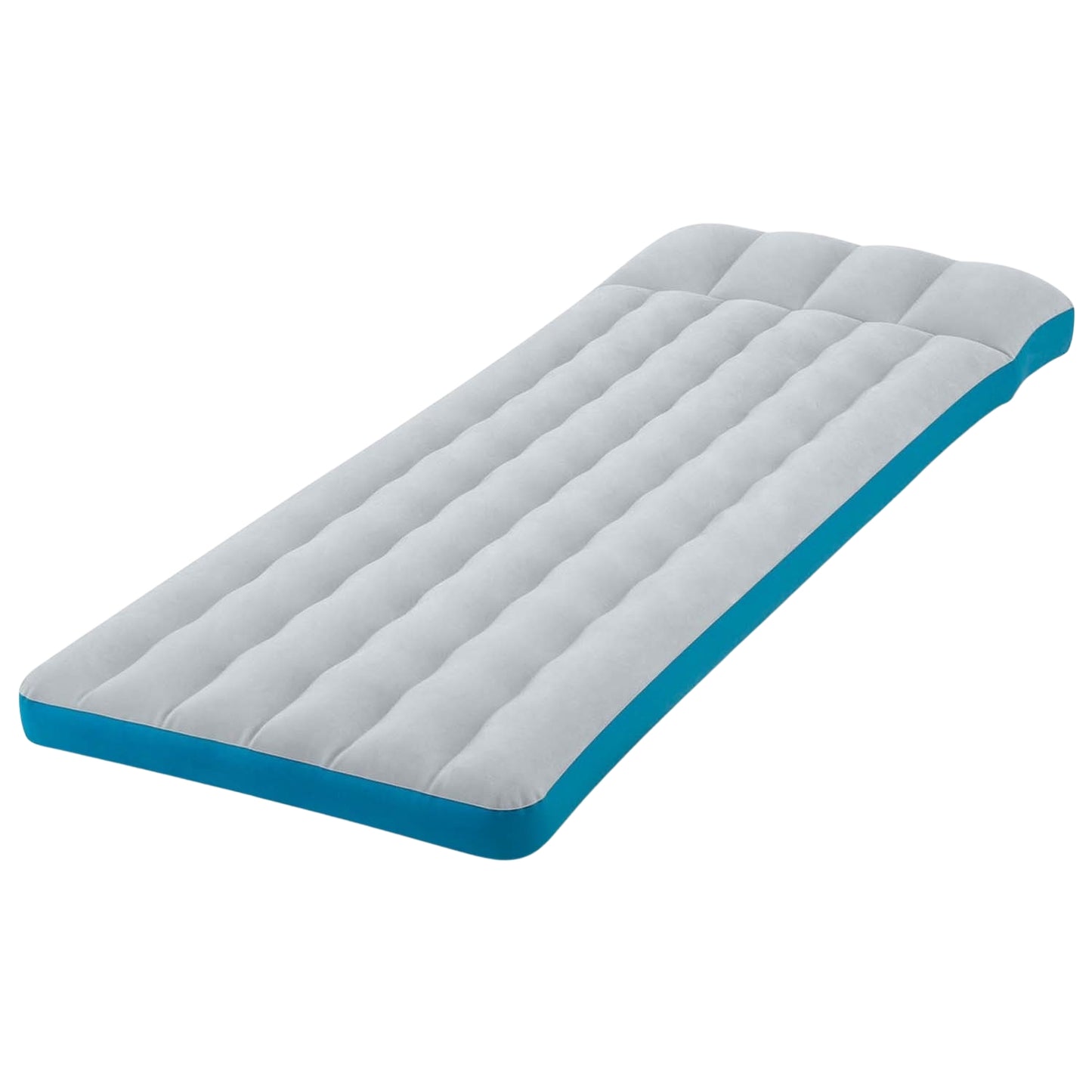 Single Air Mattress 189x72x20 cm, PVC, Velour Surface