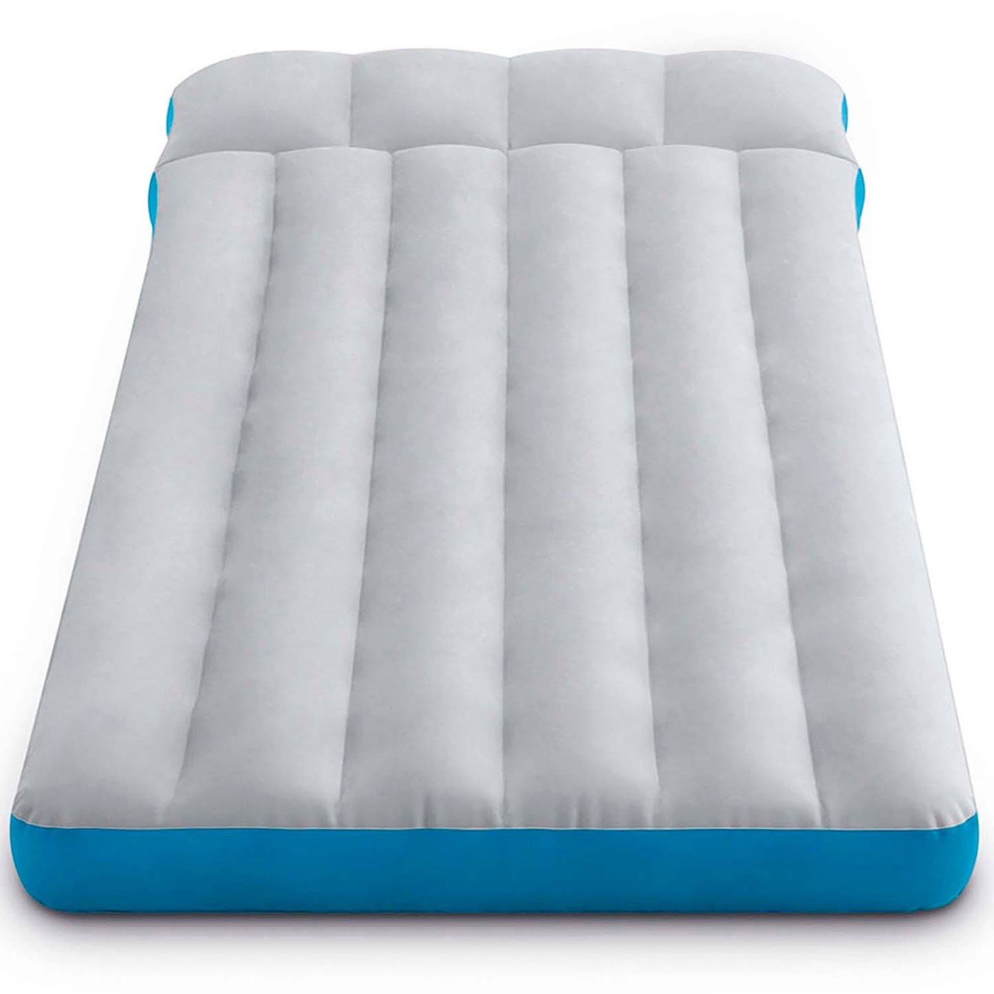 Single Air Mattress 189x72x20 cm, PVC, Velour Surface
