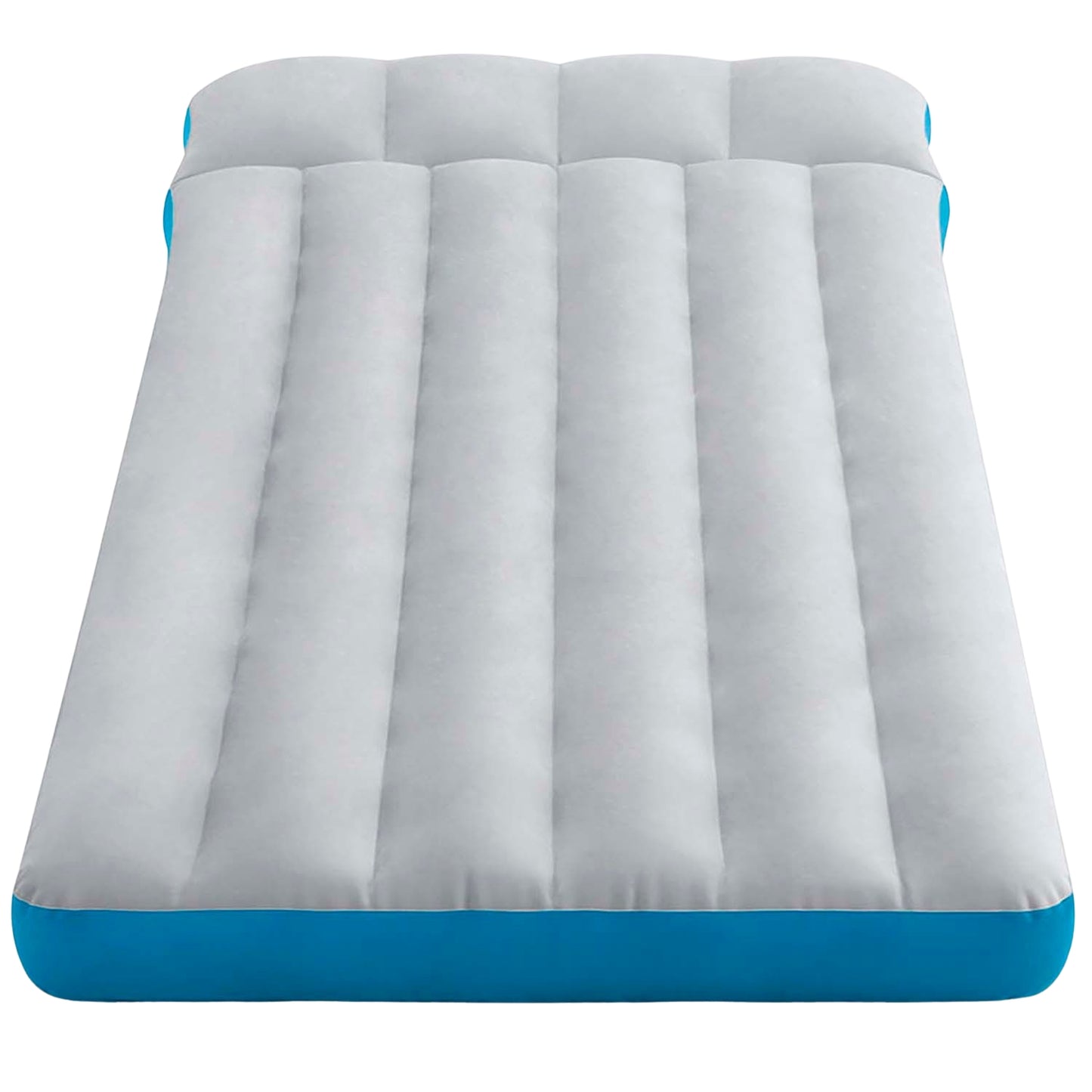 Single Air Mattress 189x72x20 cm, PVC, Velour Surface