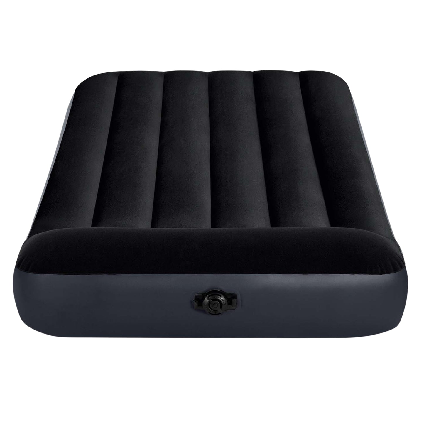 Single Air Mattress 191x99x25 cm, PVC, Velour Surface
