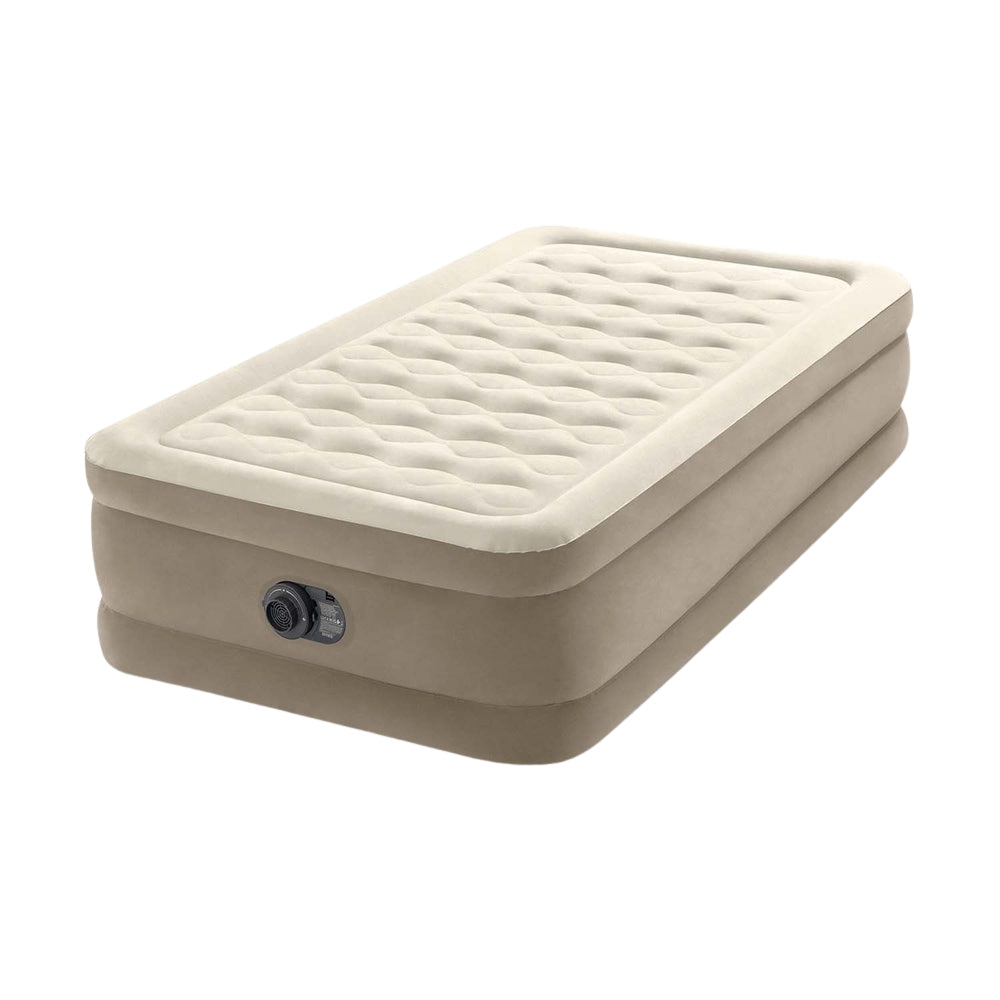 Single Air Mattress 191x99x46 cm with Electric Pump