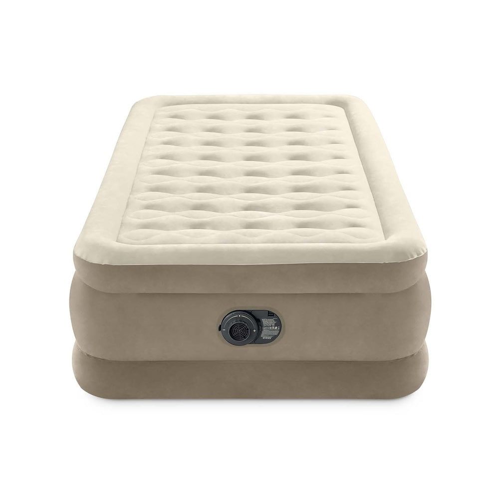 Single Air Mattress 191x99x46 cm with Electric Pump