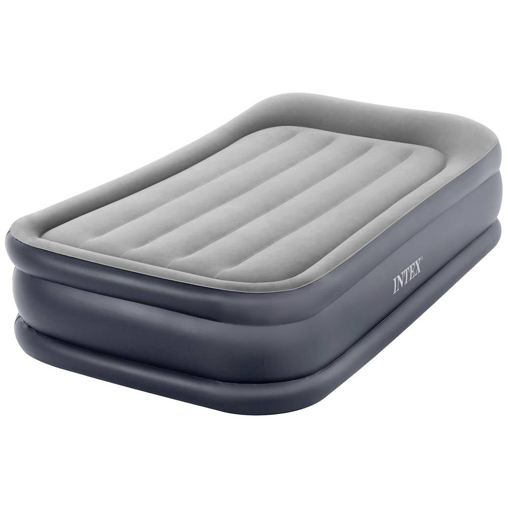 Single Air Mattress with Built-In Pump, 191x99x42 cm