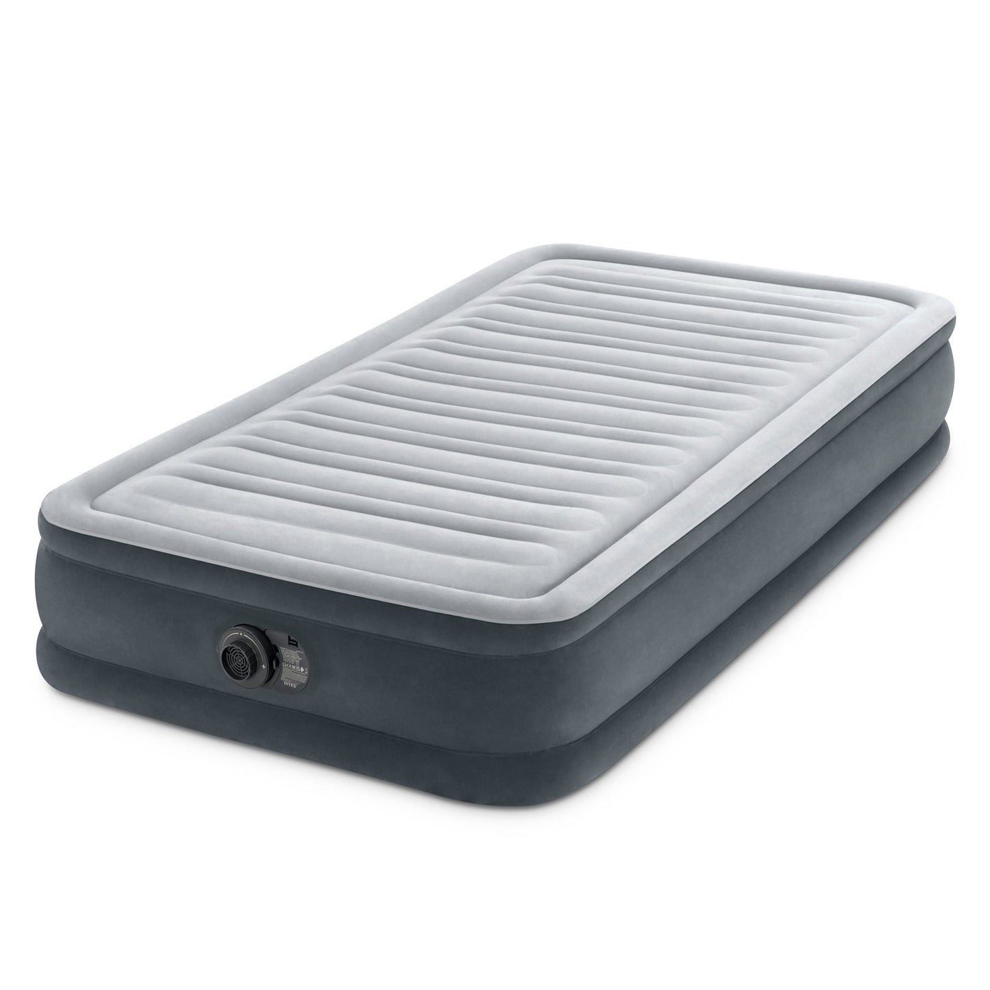 Single Air Mattress with Pump, 191x99cm, 1-Person