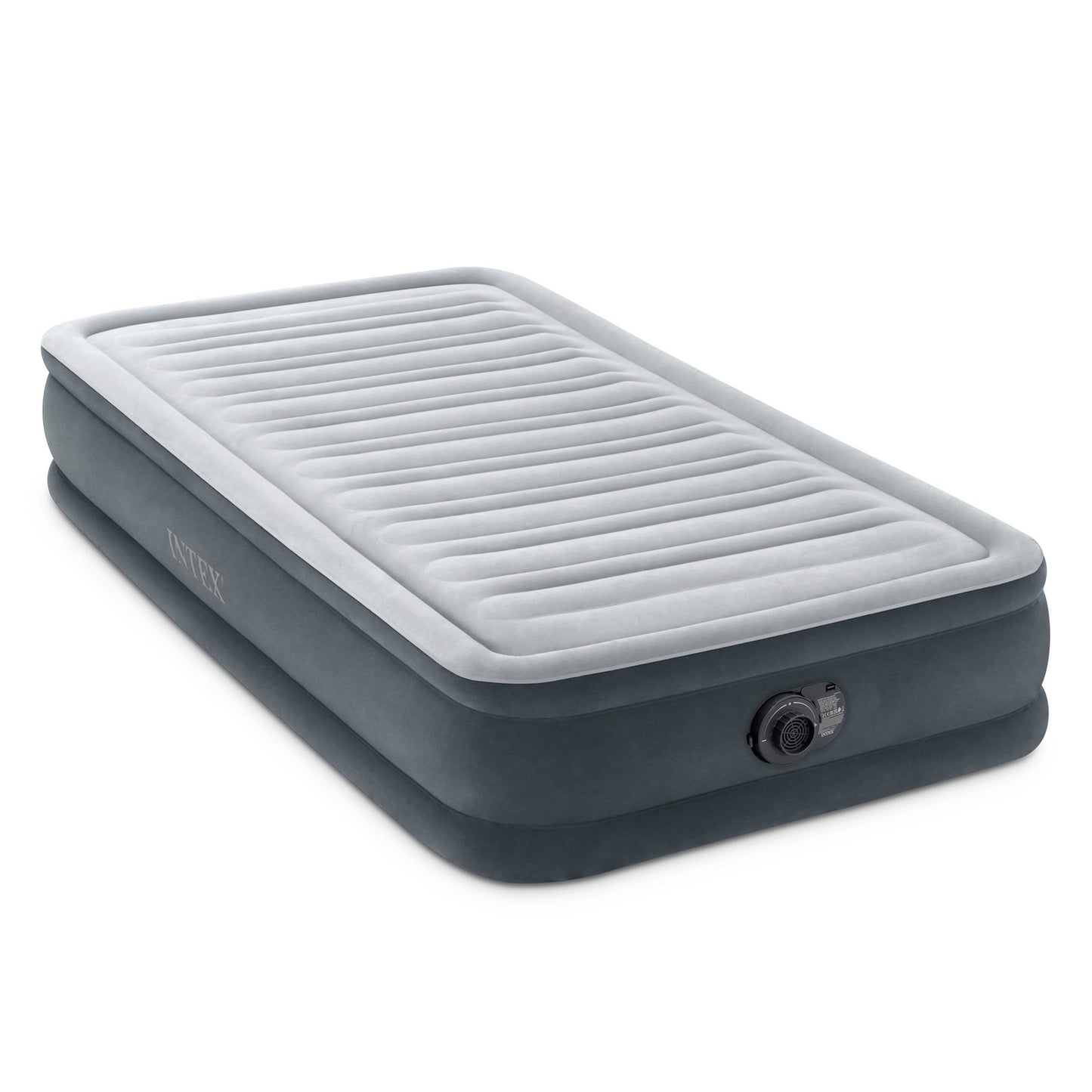 Single Air Mattress with Pump, 191x99cm, 1-Person