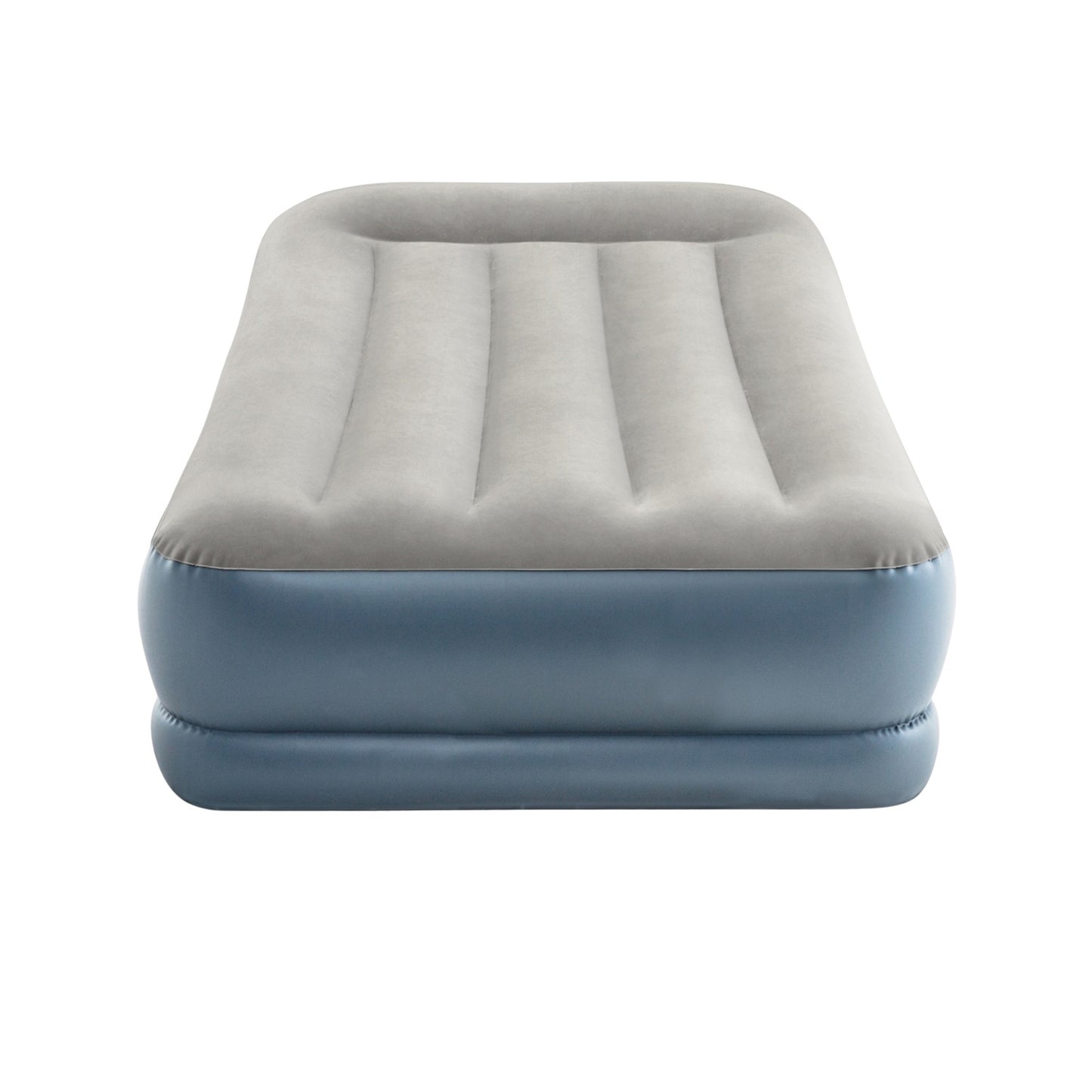 Single Air Mattress with Pump, 191x99 cm