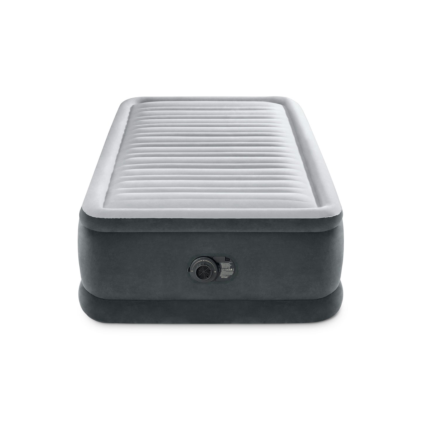 Single Air Mattress with Pump, 191x99 cm