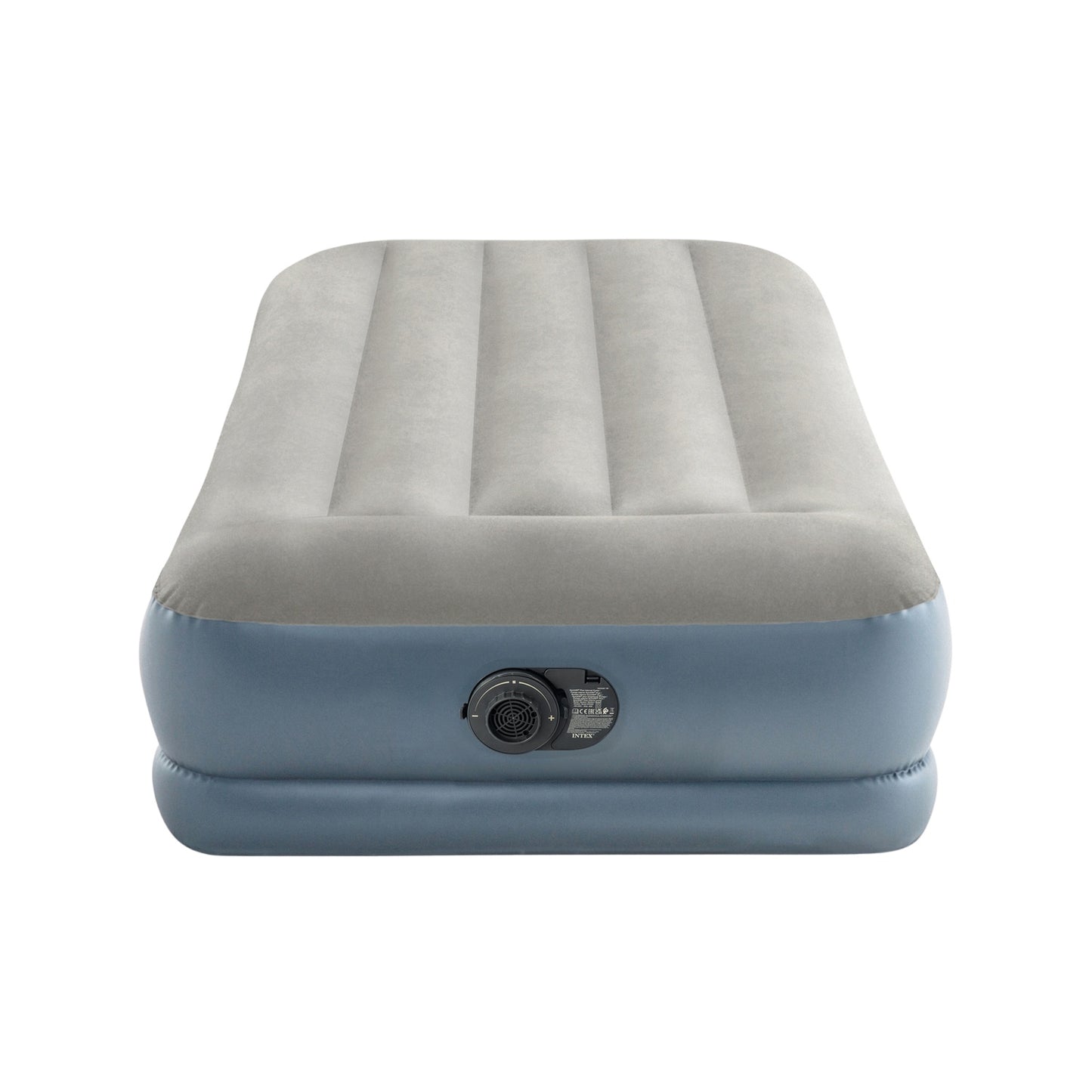 Single Air Mattress with Pump, 191x99 cm