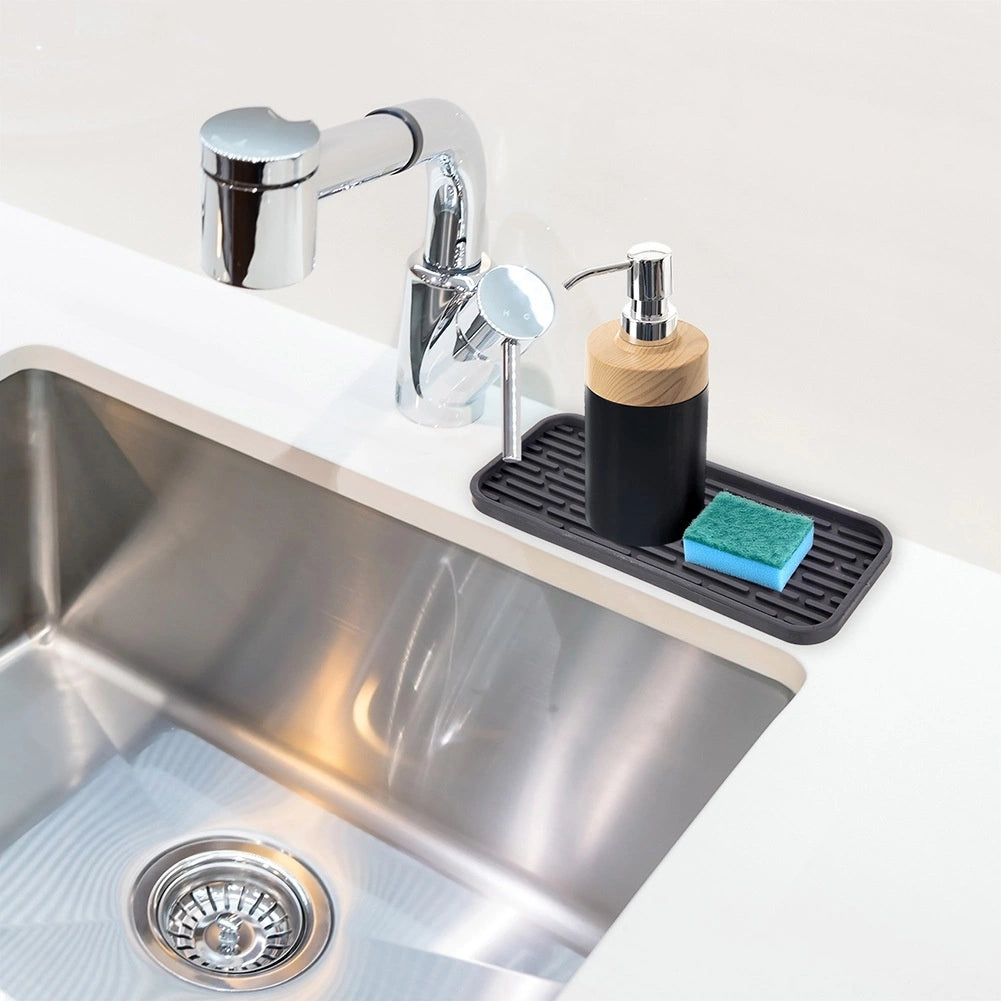 Sink Mat Silicone, Non-Slip, 23x9.5 cm