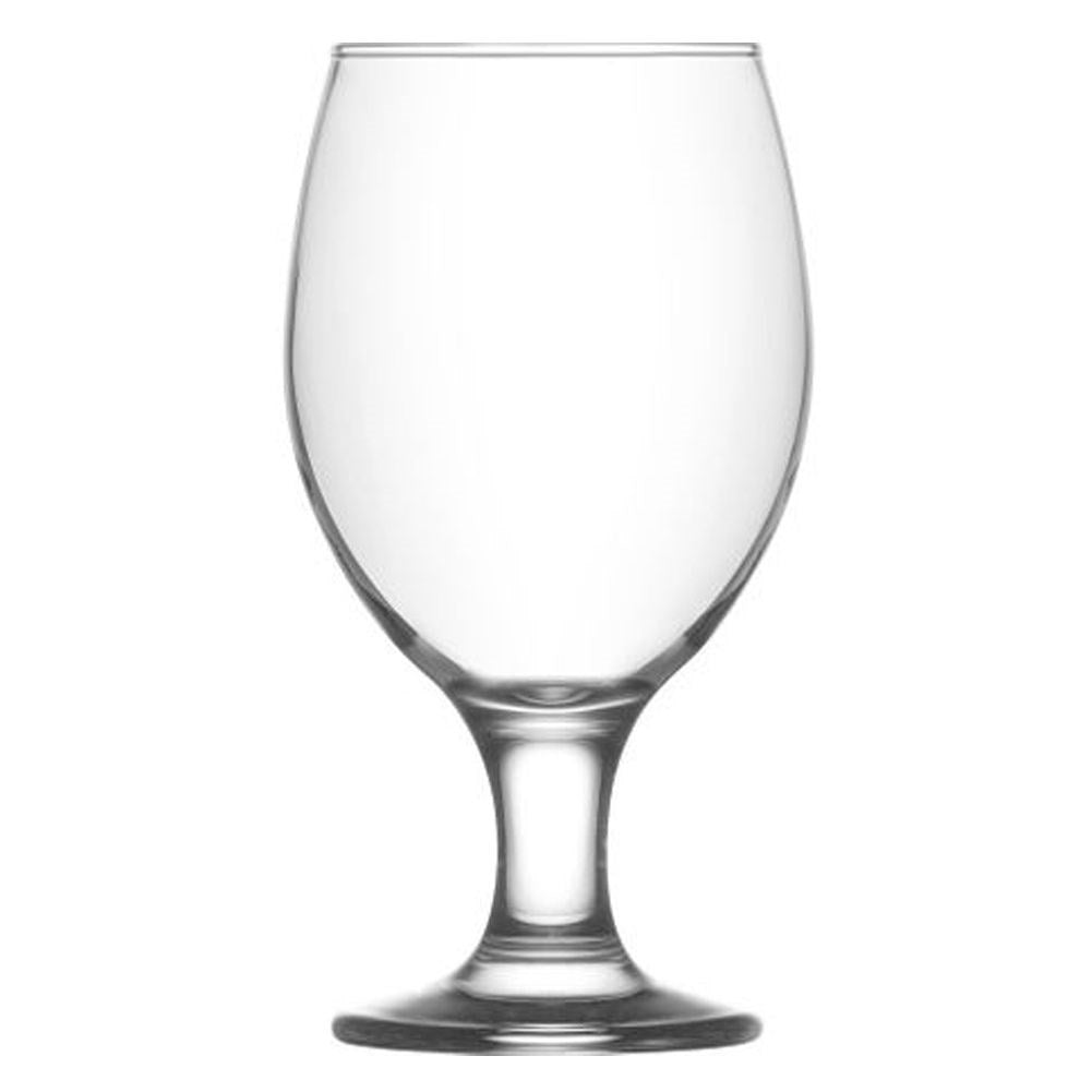 Six elegant glasses for beer and cocktails, dishwasher safe